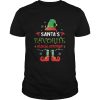 Elf Santas favorite medical assistant shirt