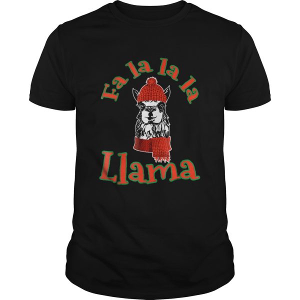 Fa La La Llama Shirt Funny Christmas shirt