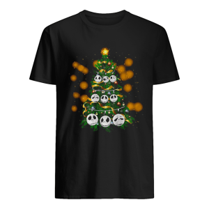 Face Jack Skellington Christmas tree shirt