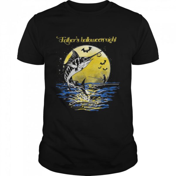 Fishing Fathers Halloween Night shirt