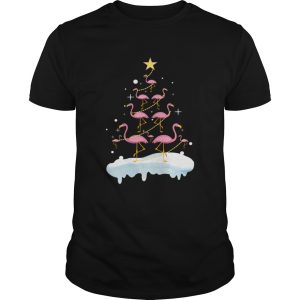 Flamingo Christmas shirt