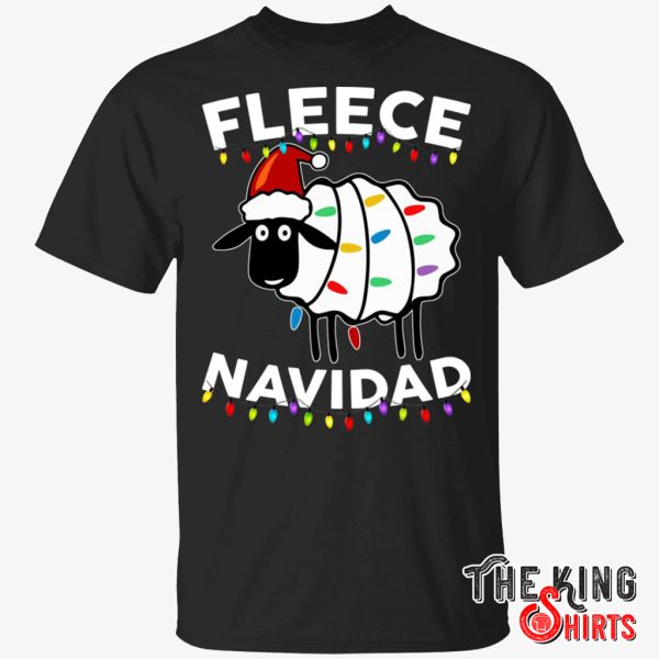 Fleece Navidad T Shirt For Unisex