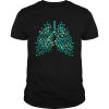 Flowery Lungs Christmas Lights shirt
