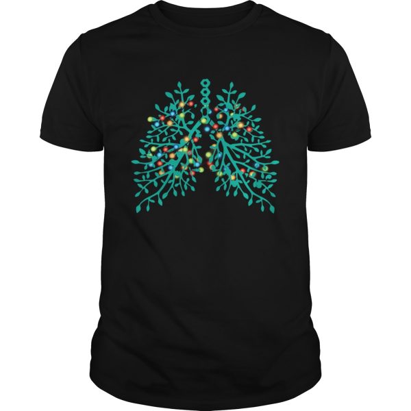 Flowery Lungs Christmas Lights shirt