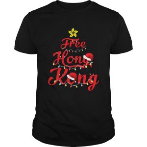 Free Hong Kong Christmas Tree shirt