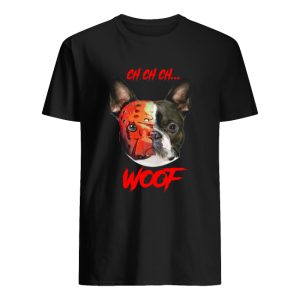 French Bulldog Jason Voorhees ch ch ch woof shirt