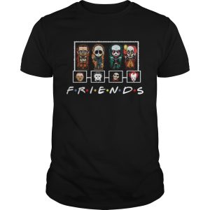 Friends Horror Movie Creepy Halloween Funny T-Shirt