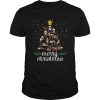 Funny Sloth Christmas Pine Tree Merry Christmas TShirt