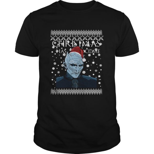 Game of Thrones Christmas Has Come White Walker Shirt