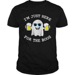 Ghost Im just here for the boos beer Halloween shirt