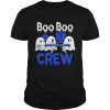 Ghost nurse boo boo crew shirt