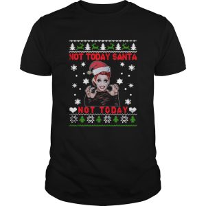 Girls Aloud Not Today Santa Not Today shirt