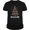 Gnome Garden Gardening Christmas Tree shirt