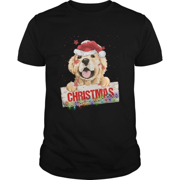 Golden Dog Christmas shirt