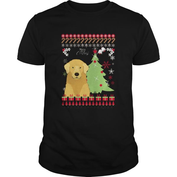 Golden retriever Ugly Christmas shirt