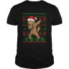 Goldendoodle Dabbing Xmas Santa Christmas shirt