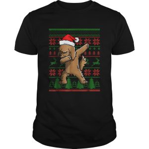 Goldendoodle Dabbing Xmas Santa Christmas shirt