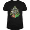 Green Bay Packers Players Christmas Tree shirt
