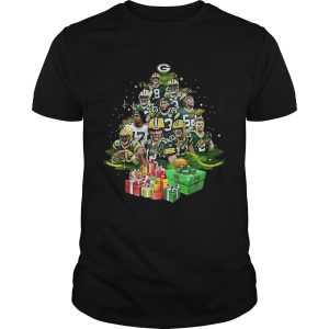 Green Bay Packers Players Christmas Trees shirt