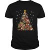 Greyhound Christmas Tree Shirt
