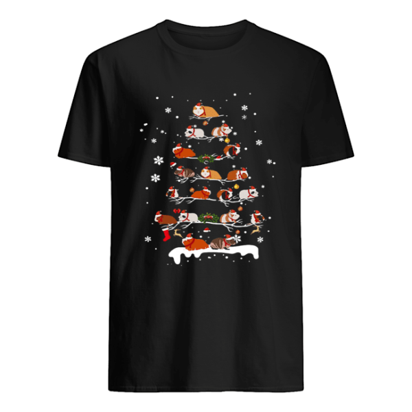 Guinea Pigs Christmas Tree shirt