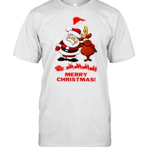 Hail Santa Merry Christmas shirt