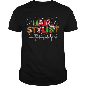 Hair Stylist Merry Christmas shirt