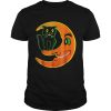 Halloween Beistle Cat on the Moon Horror Gift shirt