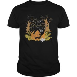 Halloween Costume Cat Pumpkin Black Cat Halloween Tee Shirt