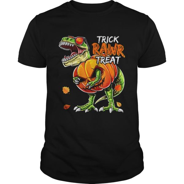 Halloween Dinosaur Pumpkin JackOLantern shirt