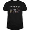 Halloween Friends TV Show horror movie characters and Jesus shirt