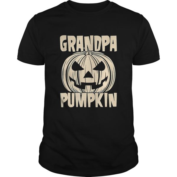 Halloween Grandpa Pumpkin Papa JackOLatern shirt