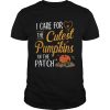 Halloween Nurse I Care For The Cutest Pumpkins In The Patch shirt