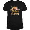Halloween Pumpkin Blessed Grammy Gift For Women Mom TShirt