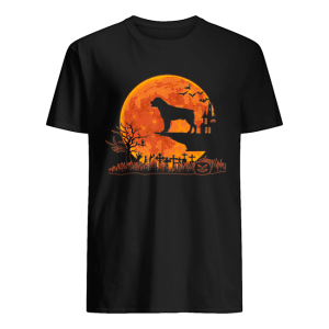 Halloween Rottweiler Dog Moon Costume Gift shirt