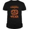 Halloween The Most Wonderful Time Of The Year shirt