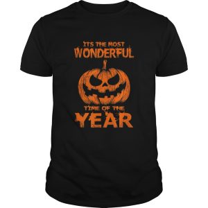 Halloween The Most Wonderful Time Of The Year shirt