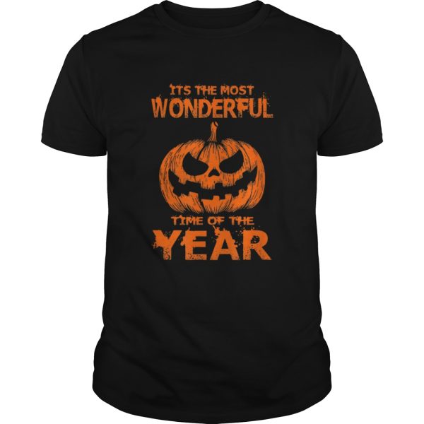 Halloween The Most Wonderful Time Of The Year shirt