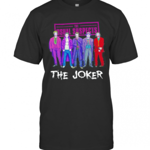 Halloween The Usual Suspects The Joker Characters T-Shirt