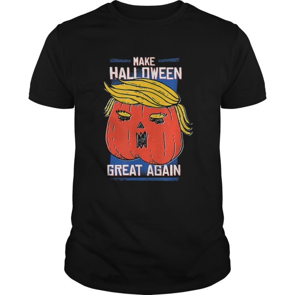 Halloween Trumpkin Trump Pumpkin Humorous Halloween shirt