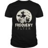 Halloween Witch Costume Frequent Flyer shirt