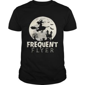 Halloween Witch Costume Frequent Flyer shirt