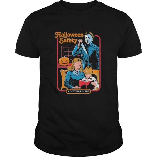 Halloween michael myers safety a sisters guide shirt