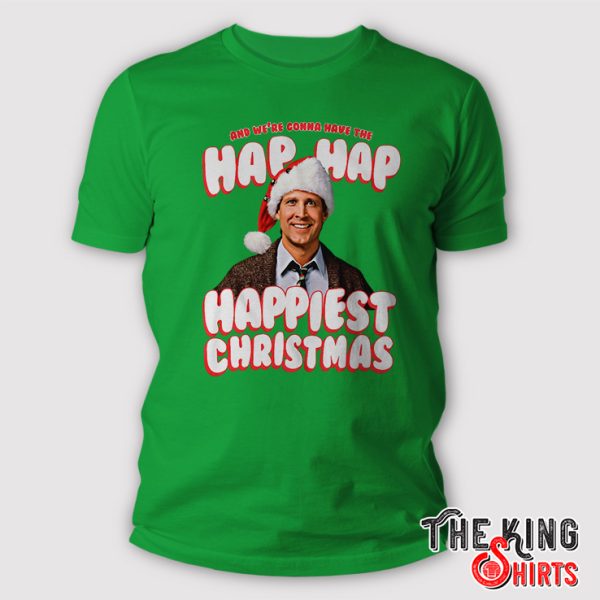 Hap Hap Happiest Christmas Vacation T Shirt