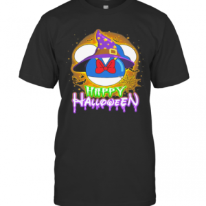 Happy Halloween Minnie Mouse Witch Moon T-Shirt