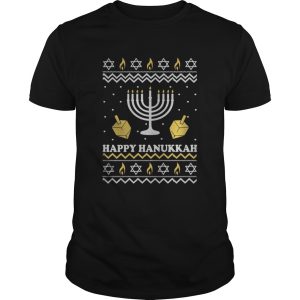 Happy Hanukkah Christmas Shirt