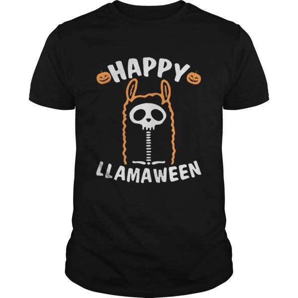 Happy Llamaween Halloween shirt