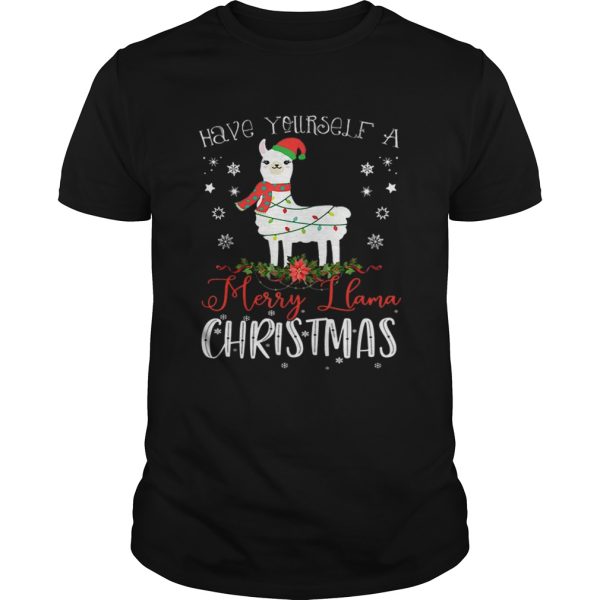 Have Yourself A Merry Llama Christmas shirt