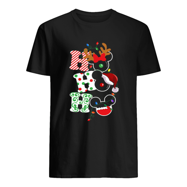 Ho Ho Ho Mickey Mouse Christmas shirt