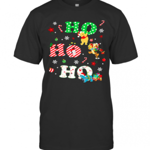 Ho Ho Ho Pooh And Friends Christmas T-Shirt